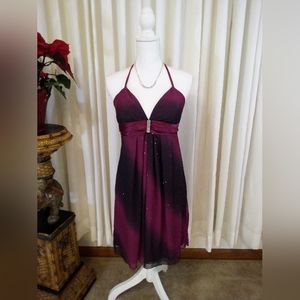 B Wear Too Byer California Sparkle Dress Size M